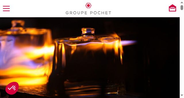 Screenshot of groupe-pochet.fr