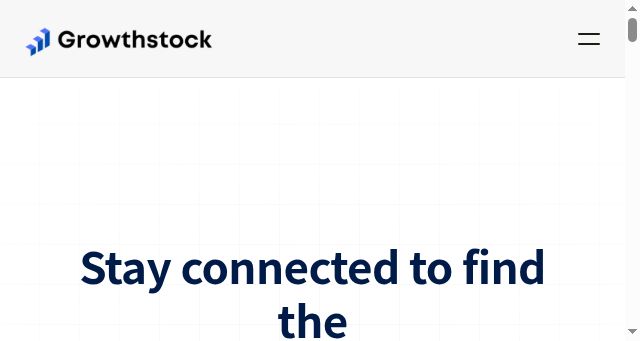 Screenshot of growthstock.app