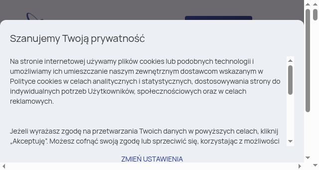 Screenshot of grupablue.pl