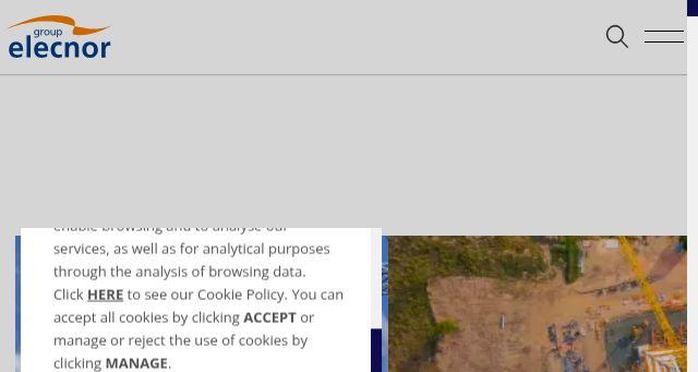 Screenshot of grupoelecnor.com