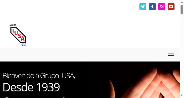 Screenshot of grupoiusa.com
