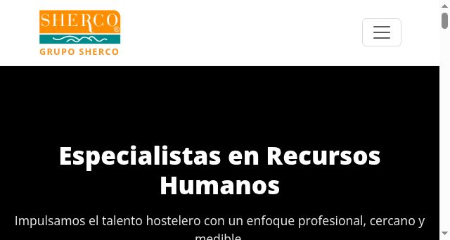 Screenshot of gruposherco.com