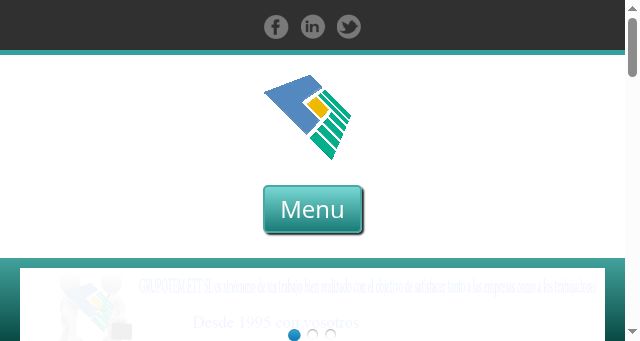Screenshot of grupotem.com