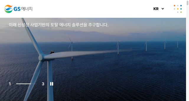 Screenshot of gsenergy.co.kr