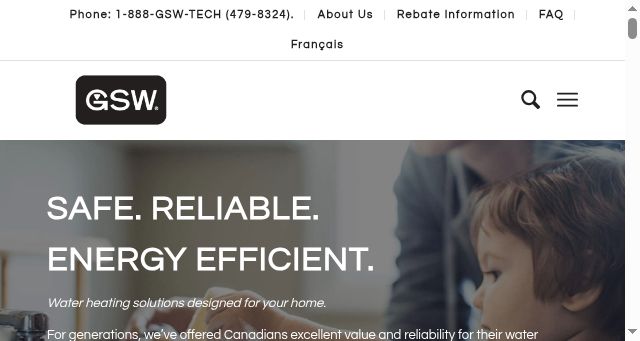 Screenshot of gsw-wh.com