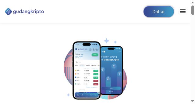 Screenshot of gudangkripto.id