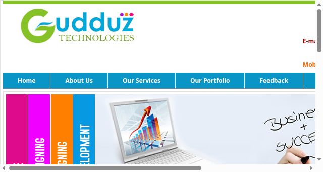 Screenshot of gudduztechnologies.com