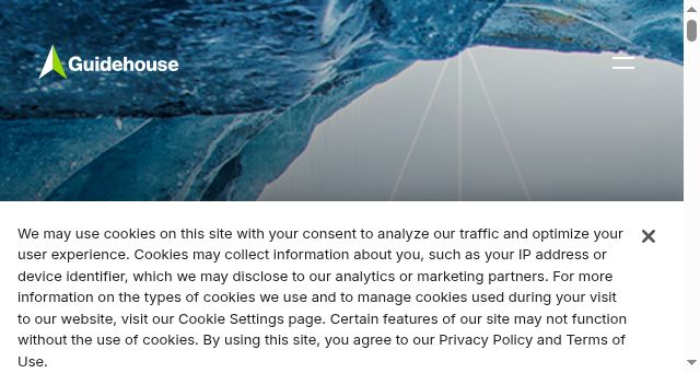 Screenshot of guidehouse.com