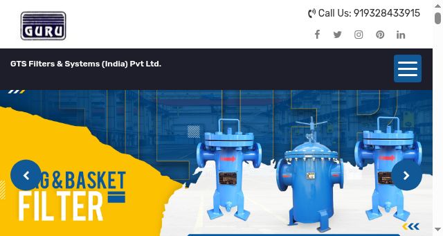 Screenshot of guru-technology.co.in