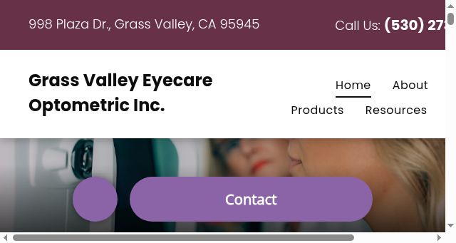 Screenshot of gveyecare.com
