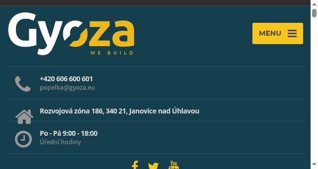 Screenshot of gyoza.eu