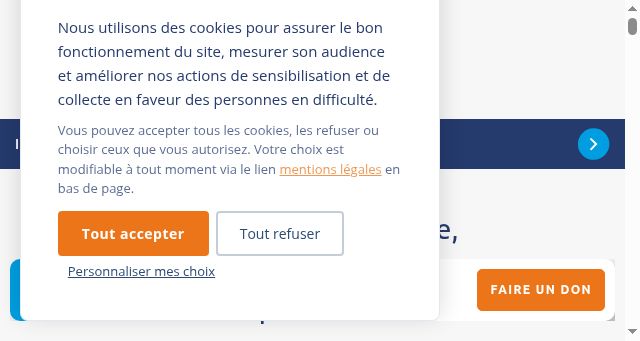 Screenshot of habitat-humanisme.org