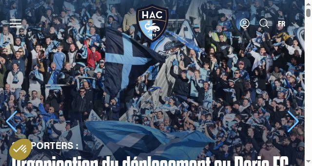 Screenshot of hac.football