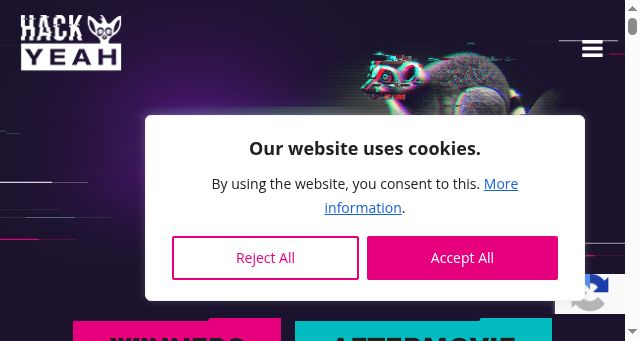 Screenshot of hackyeah.pl