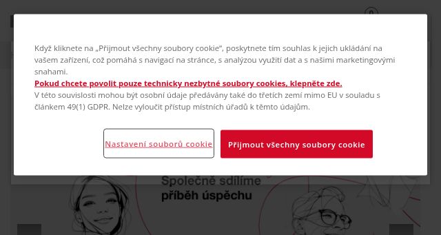 Screenshot of hafele.cz