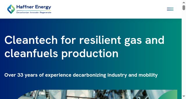 Screenshot of haffner-energy.com