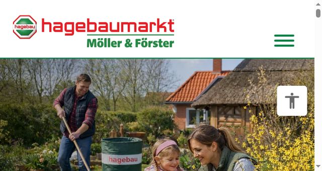 Screenshot of hagebaumarkt-hamburg.de