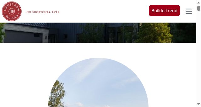 Screenshot of hagstrombuilder.com