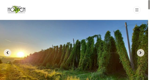 Screenshot of hallertauerhopfen.de
