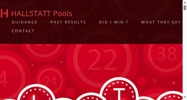 Screenshot of hallstattpools.com