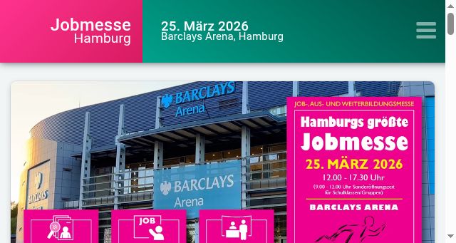 Screenshot of hamburg-jobmesse.de