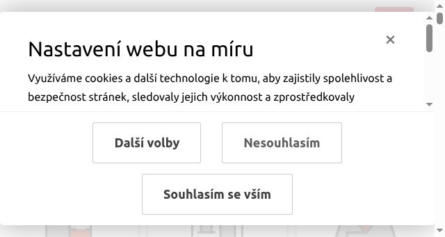 Screenshot of hanzlikovareality.cz