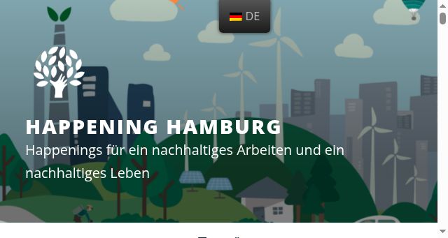 Screenshot of happening-hamburg.de