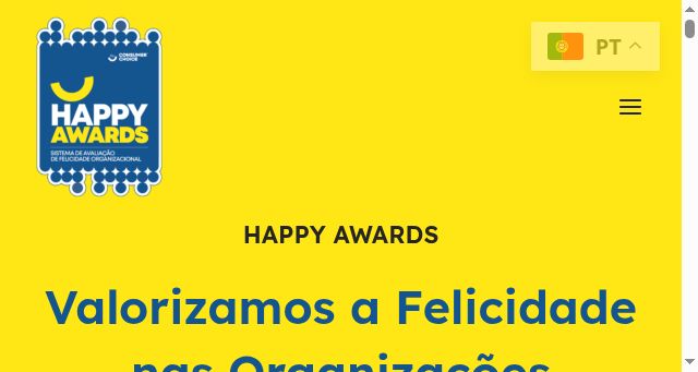 Screenshot of happy-awards.com