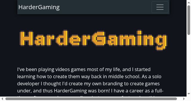 Screenshot of hardergaming.com