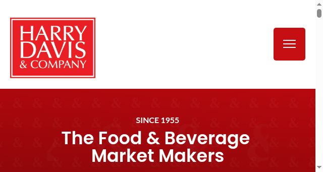 Screenshot of harrydavis.com