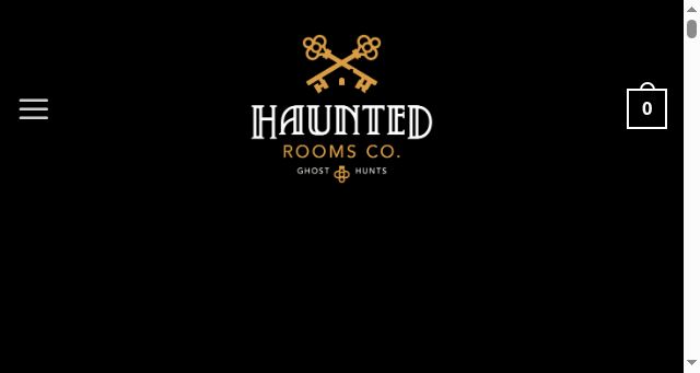 Screenshot of hauntedrooms.com