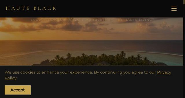 Screenshot of hauteblack.com