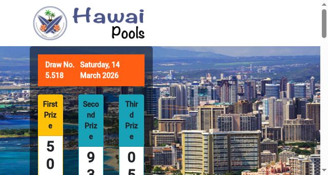 Screenshot of hawaipools.com