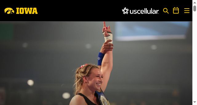 Screenshot of hawkeyesports.com