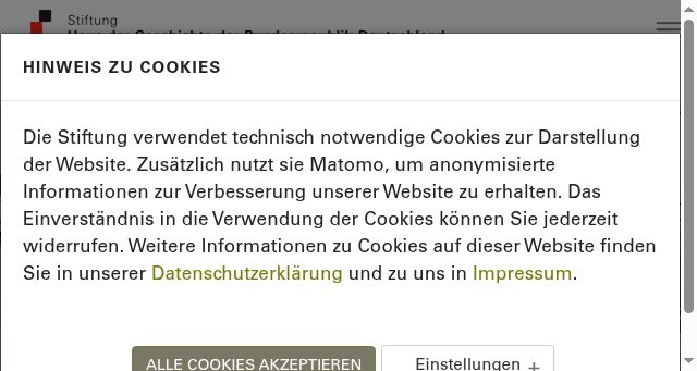 Screenshot of hdg.de