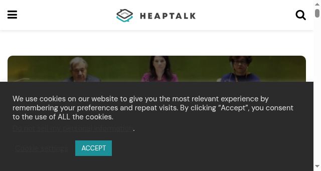 Screenshot of heaptalk.com