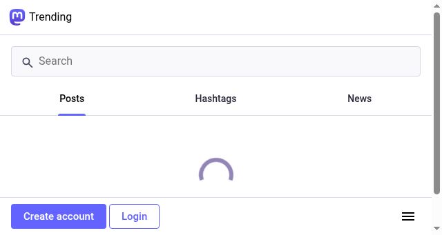 Screenshot of hear-me.social