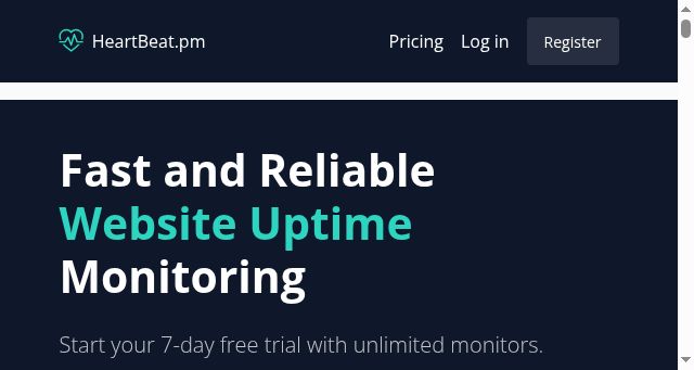 Screenshot of heartbeat.pm