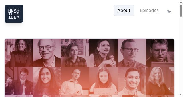 Screenshot of hearthisidea.com