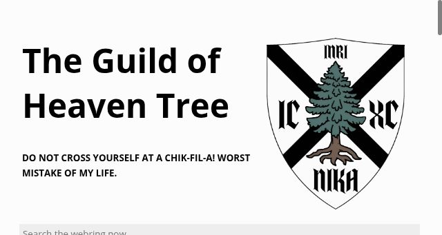 Screenshot of heaventree.xyz