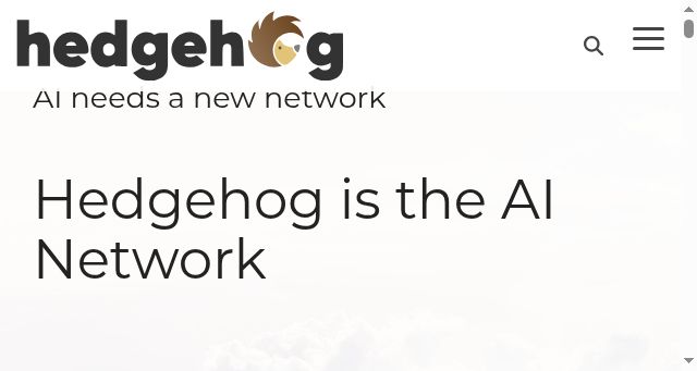 Screenshot of hedgehog.cloud
