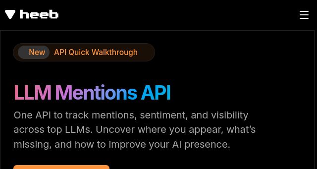 Screenshot of heeb.ai