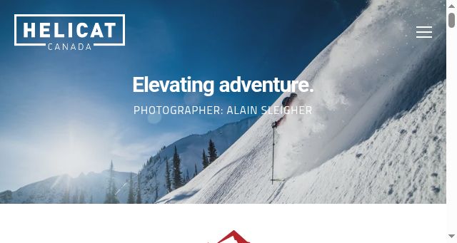 Screenshot of helicat.org