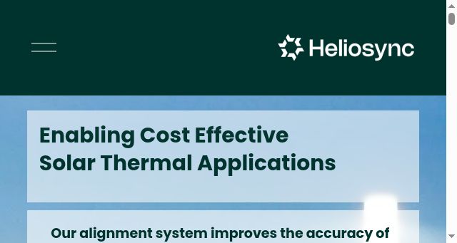 Screenshot of heliosync.solar