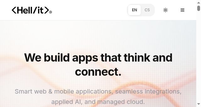 Screenshot of hellit.cz