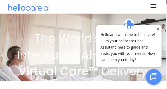 Screenshot of hellocare.ai
