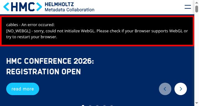 Screenshot of helmholtz-metadaten.de