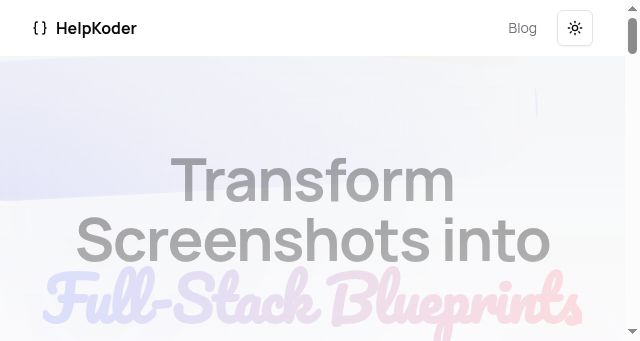 Screenshot of helpkoder.com