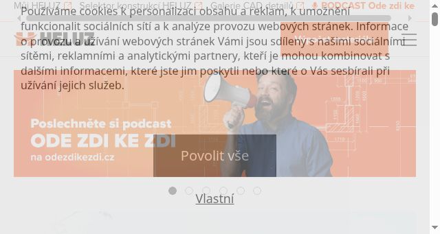 Screenshot of heluz.cz