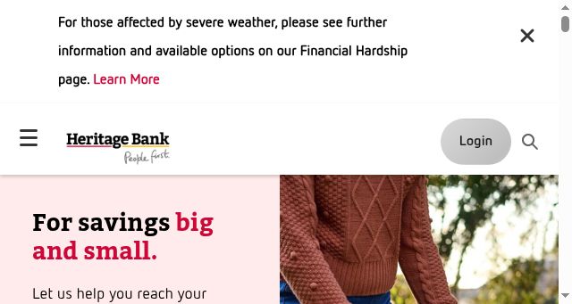 Screenshot of heritage.com.au